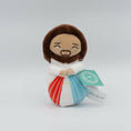 Load image into Gallery viewer, Mini Divine Mercy Jesus Plush Doll