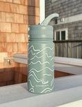 Load image into Gallery viewer, Mountainscape Kids Water Bottle