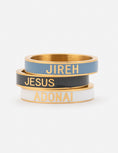 Load image into Gallery viewer, Names of God Enamel Ring Set