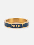 Load image into Gallery viewer, Navy Enamel Praise Ring