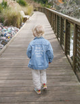 Load image into Gallery viewer, What a Friend in Jesus Kids Denim Jacket