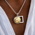 Load image into Gallery viewer, The Empty Tomb Necklace, men's mixed metal
