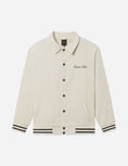 Load image into Gallery viewer, God of Miracles Ivory Bomber Jacket
