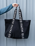 Load image into Gallery viewer, The Large Everyday Black Tote
