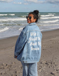 Load image into Gallery viewer, What a Friend In Jesus Denim Jacket
