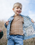 Load image into Gallery viewer, What a Friend in Jesus Kids Denim Jacket
