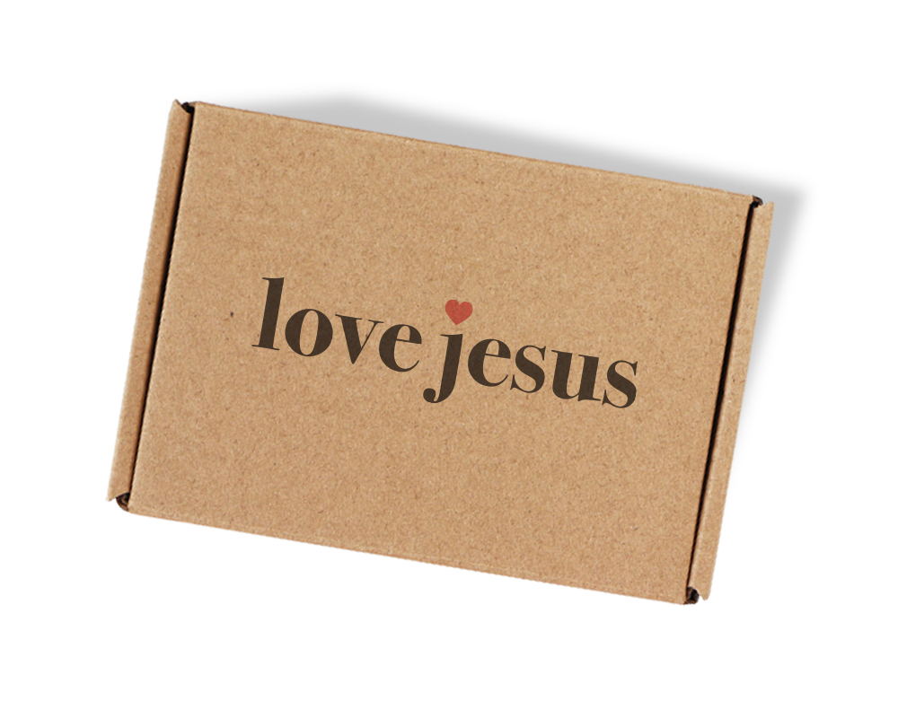 Mens box love jesus