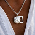 Load image into Gallery viewer, The Empty Tomb Necklace, men's sterling silver
