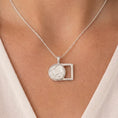 Load image into Gallery viewer, The Empty Tomb Necklace, women's sterling silver
