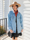 Load image into Gallery viewer, What a Friend In Jesus Denim Jacket
